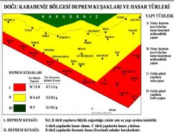 Deprem haritası güncelleştirildi